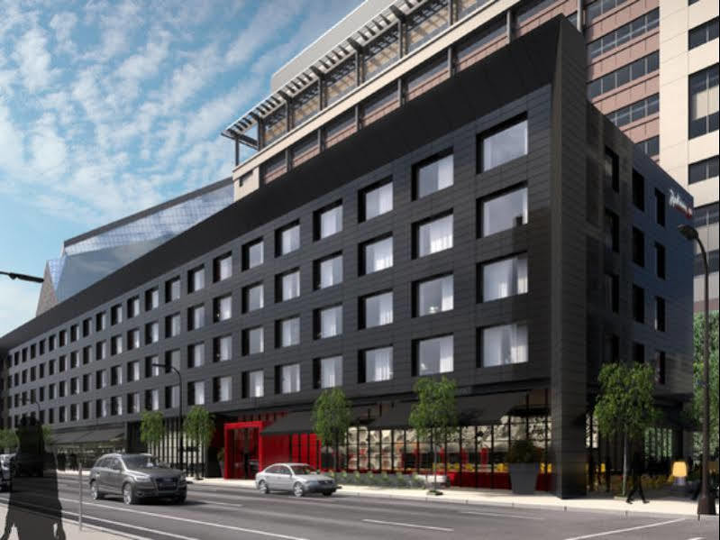 Radisson Red Minneapolis Downtown Exterior foto